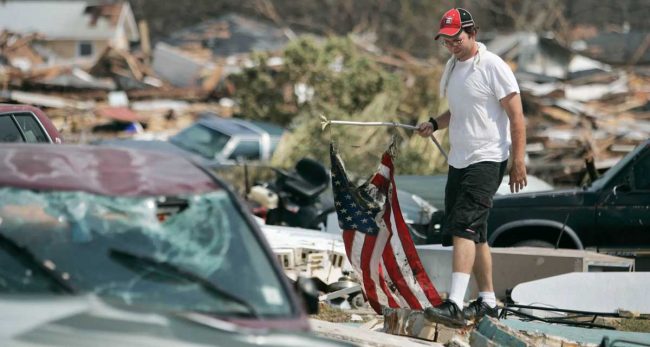 अमेरिकामा आँधी : पाँच जनाको मृत्यु