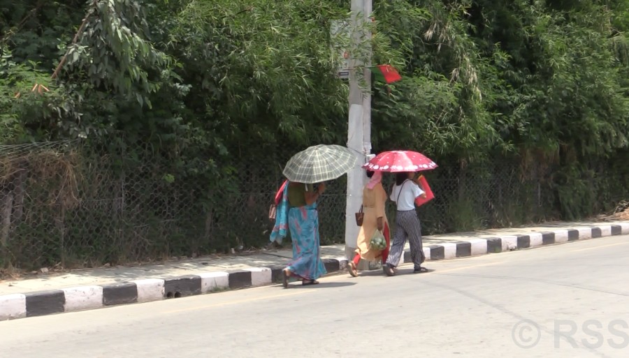 गर्मीले बेहाल भैरहवा, देशकै उच्च तापमान