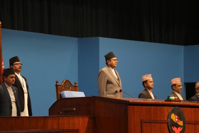 एउटै विधेयक पारित नगरी संसद बैठक अन्त्य