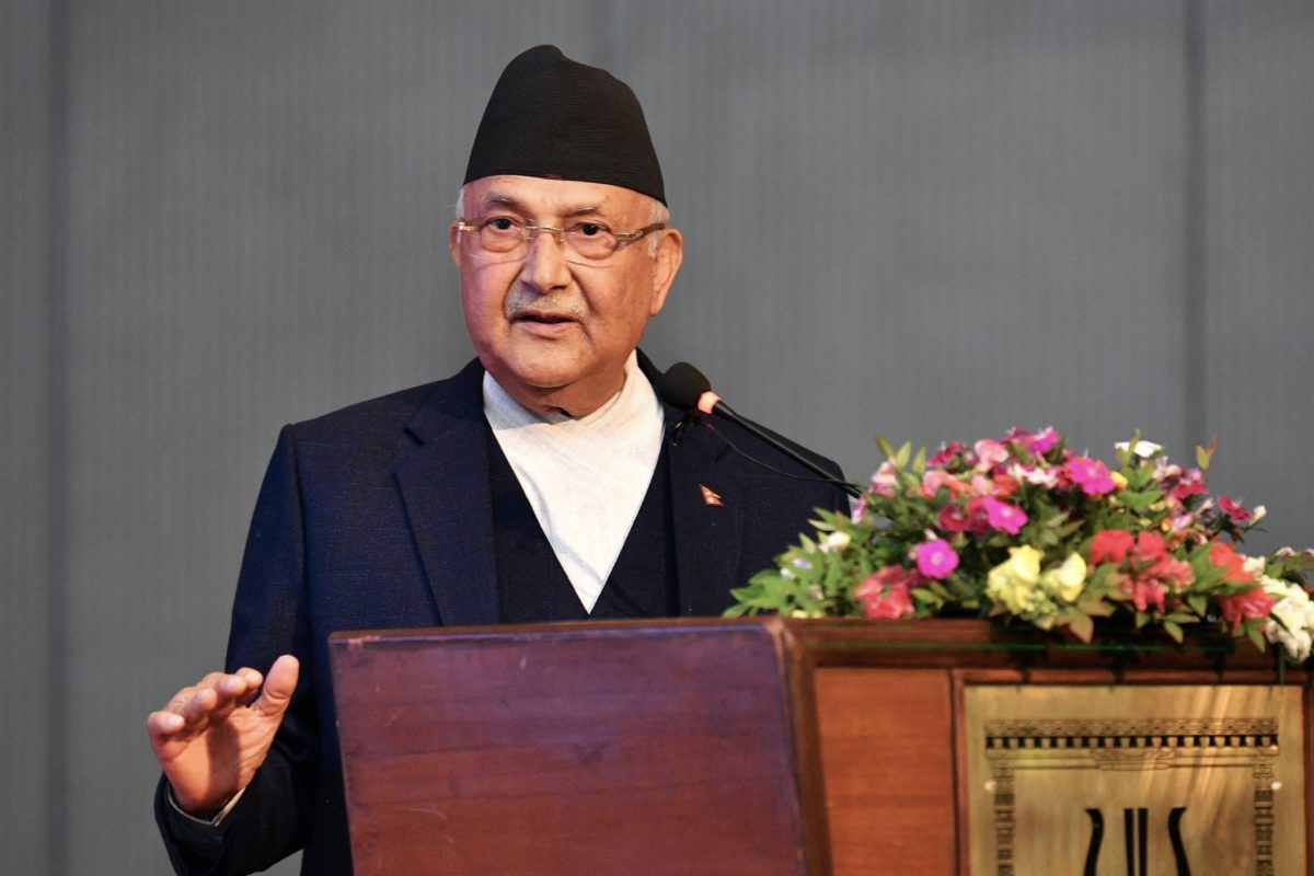 एमालेभित्र कुनै गुटबन्दी छैनः केपी ओली
