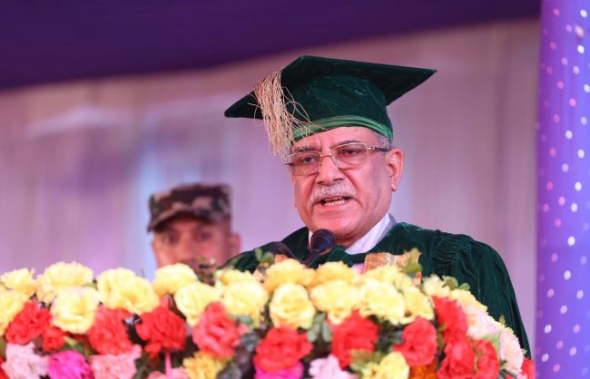 विश्वविद्यालयले सर्वसाधारणलाई सर्वसुलभ सेवा दिने वातावरण सिर्जना गर्नुपर्छः प्रधानमन्त्री