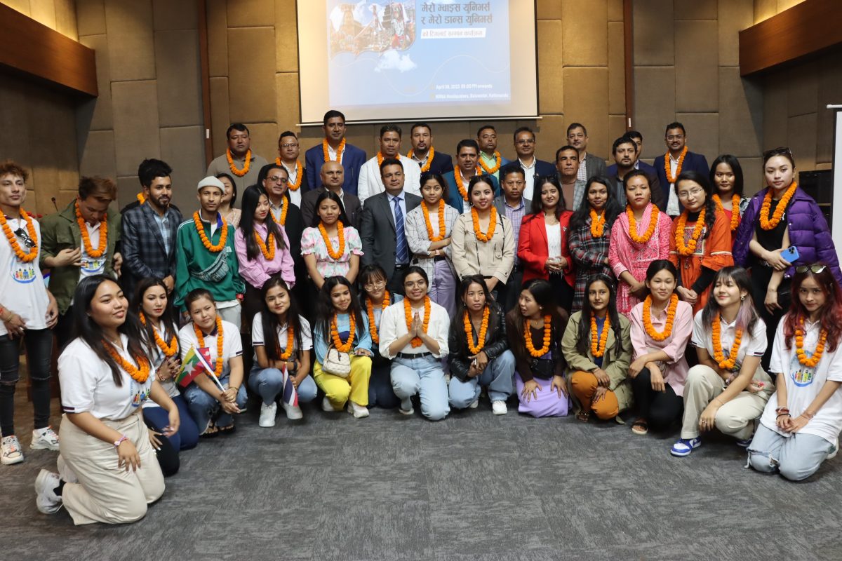 ‘मेरो भ्वाइस युनिभर्स’ र ‘मेरो डान्स युनिभर्स’का प्रतिष्पर्धीलाई एनआरएनएको सम्मान