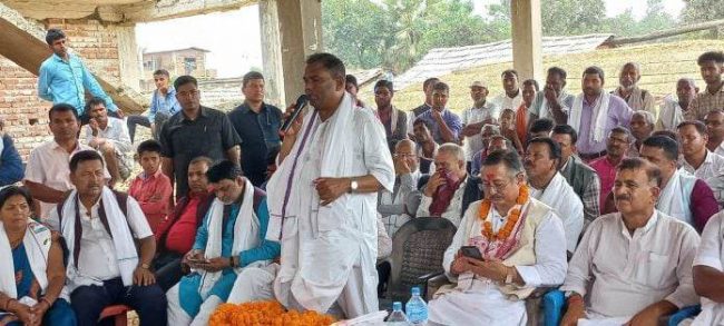 दुईपटक संसद ‘कोल्याप्स’ गर्ने र विखण्डनको नारा बोक्ने दल लोकतन्त्रको लागि घातक हुन्ः उपेन्द्र यादव