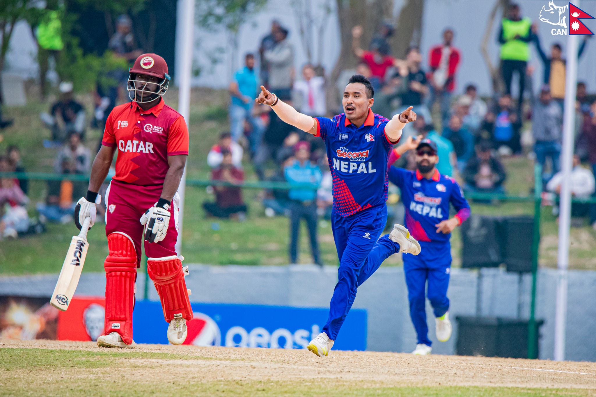बलिङमा नेपालको शानदार कमब्याक, कतारले ३२ रनको स्कोरमा ४ विकेट गुमायो
