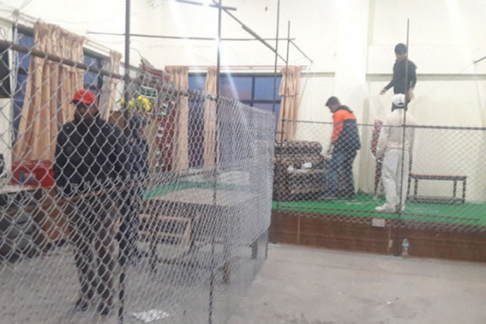 चितवनको मतगणनास्थलमा तारजाली र सिसी टिभी क्यामेरा