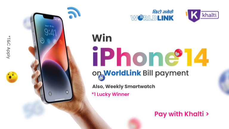 खल्तीबाट वल्र्डलिङ्कको बिल भुक्तानी गर्दा भ्याट फिर्ता