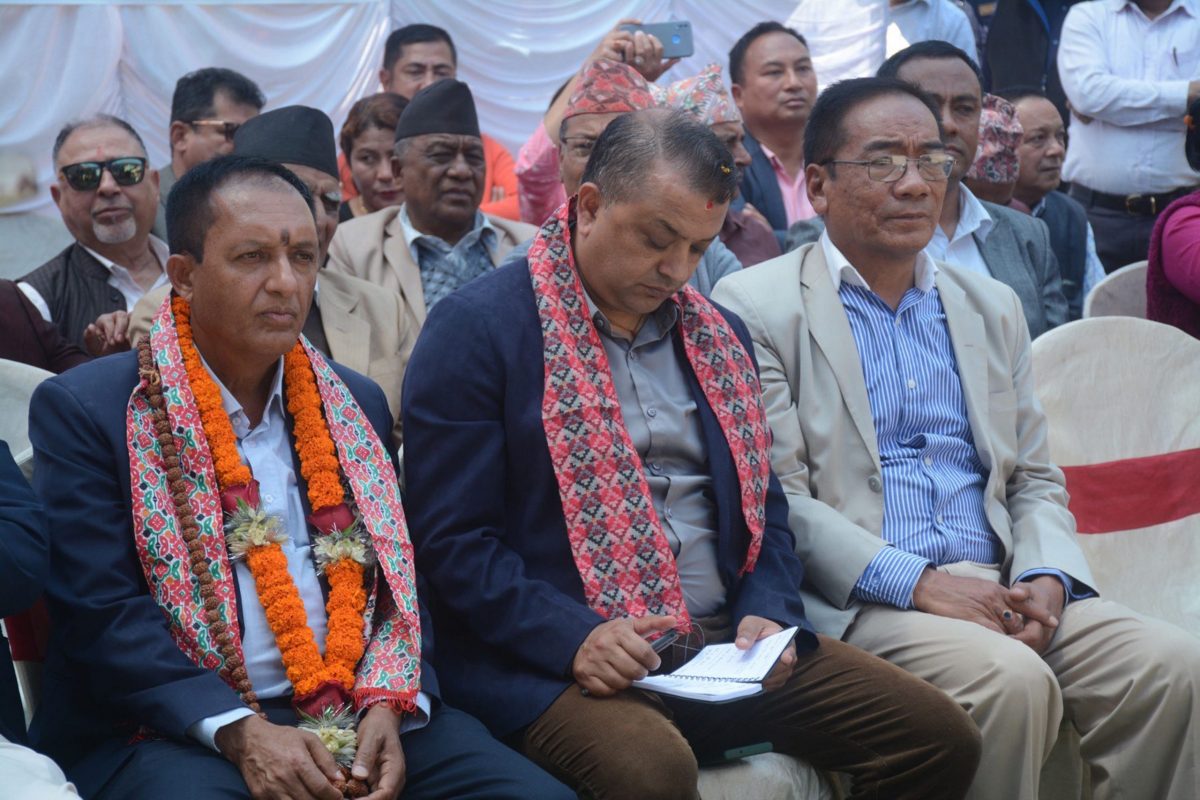 जनताको विश्वास जित्दै पार्टीका उम्मेदवारलाई विजयी गराउनुपर्छः गगन थापा