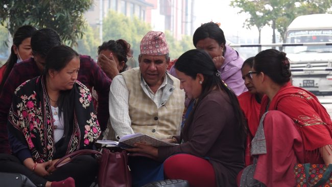 लघुवित्त पीडितको आन्दोलन माइतीघर मण्डलामा : ऋण मिनाहा गर्न माग