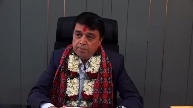 उद्योग वाणिज्यका अध्यक्ष चन्द्र ढकालले आइतबारदेखि पदभार सम्हाले {भिडियो}