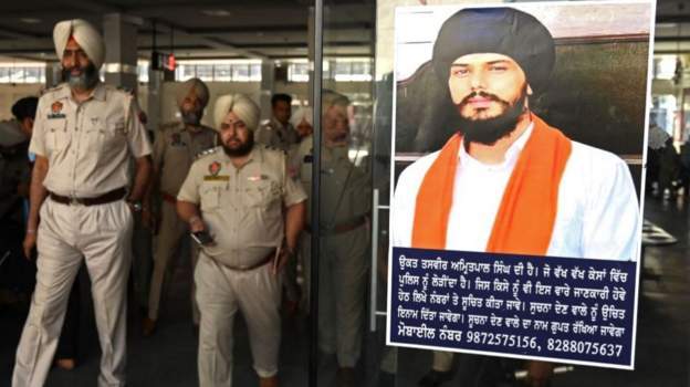 फरार खालिस्तान समर्थक अमृतपाल सिंहकी पत्नी अमृतसर एयरपोर्टबाट पक्राउ