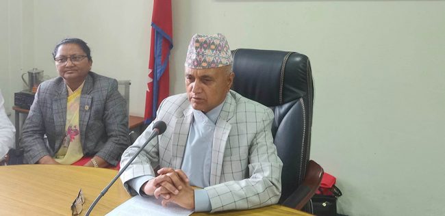 गण्डकीमा ढल्यो एमाले सरकार, मुख्यमन्त्री अधिकारी पदमुक्त