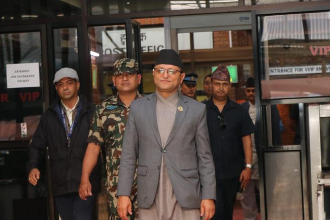 रुसको भ्रमण पूरा गरी राष्ट्रिय सभा अध्यक्ष तिमिल्सिना स्वदेश फिर्ता