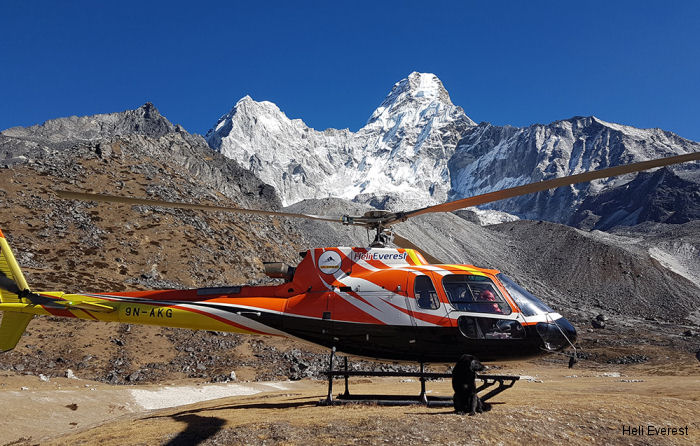 हेली एभरेष्टको हेलिकप्टर दुर्घटना