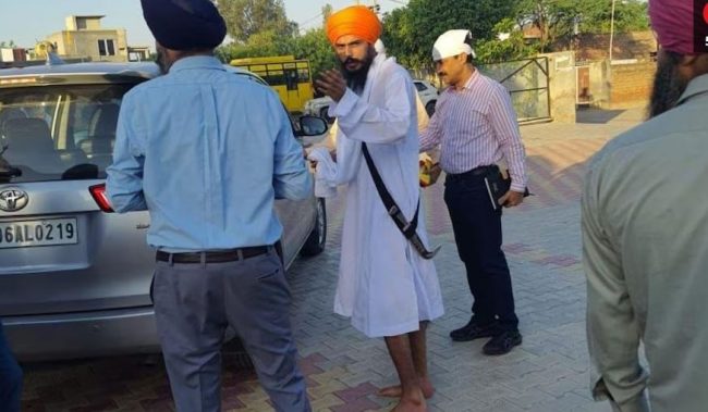 खालिस्तानी नेता अमृतपालसिंह भारतमा पक्राउ