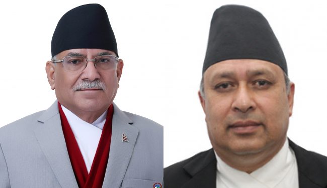 प्रधानमन्त्री र कामु प्रधानन्यायाधीशबीच भेटवार्ता