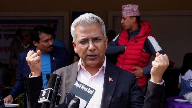 देश घिस्रेर अगाडि बढिरहेकको छ, यसमा पूर्ण विराम लाग्नुपर्छ : रबीन्द्र मिश्र