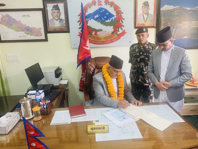 एक साताभित्र मन्त्रिपरिषद्ले पूर्णता पाउँछ : मुख्यमन्त्री पाण्डे