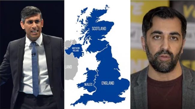 बेलायतमा भारतीय र स्कटल्याण्डमा पाकिस्तानी मूलका सरकार प्रमुख, देश फुटाउने र बचाउने संघर्ष