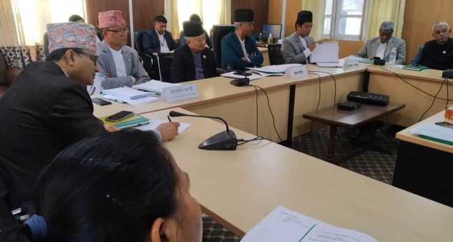 संक्रमणकालीन न्यायसँग सम्बन्धित विधेयकमाथि छलफल गर्न उपसमिति गठन