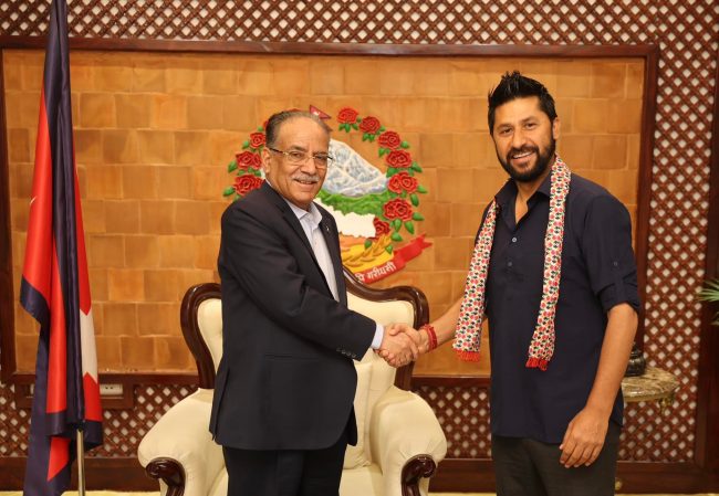 रवि लामिछानेको प्रधानमन्त्रीसँग आग्रह- एसिया कपका खेल नेपालमा खेलाउन पहल गर्नुहोस्