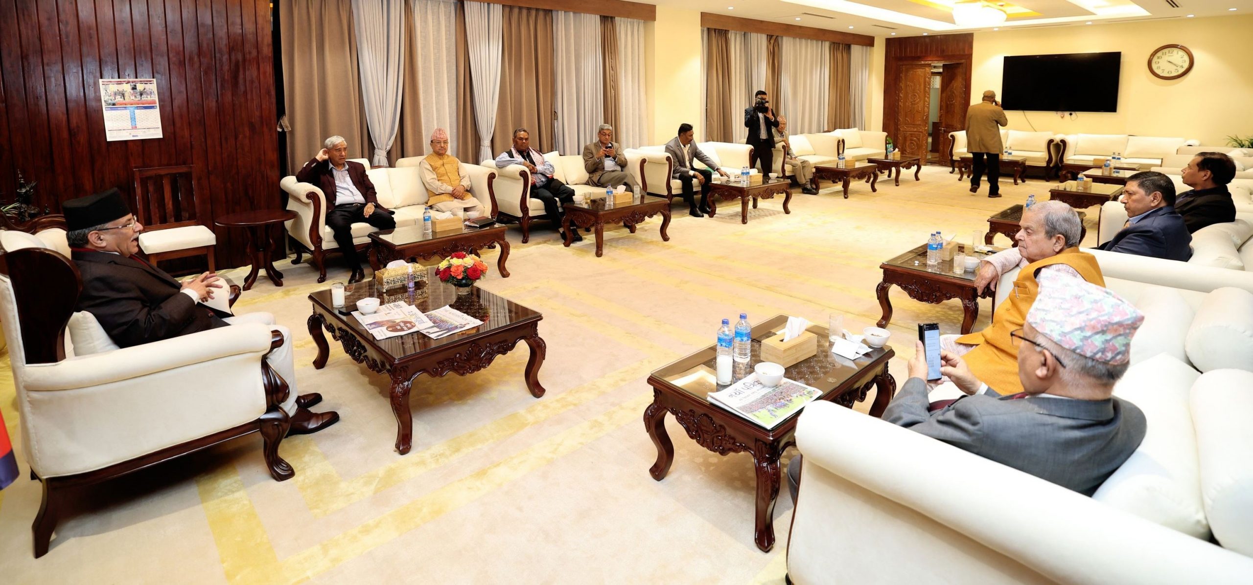 प्रधानमन्त्री निवासमा ‘हिन्दु धर्म’ बारे छलफल