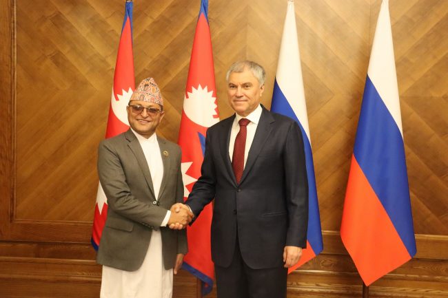 रुसले माग्यो  रेलमार्गदेखि सडकसम्म  १३ परियोजनाको लागि सहयोग प्रस्ताव