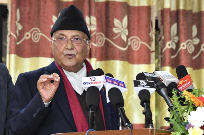 पार्टीलाई नयाँ ढङ्गबाट लैजानुपर्दछः केपी ओली