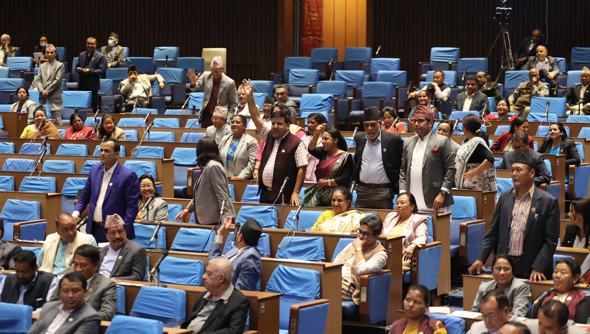 संसद्मा देखिएको बेग्लै परिदृश्य