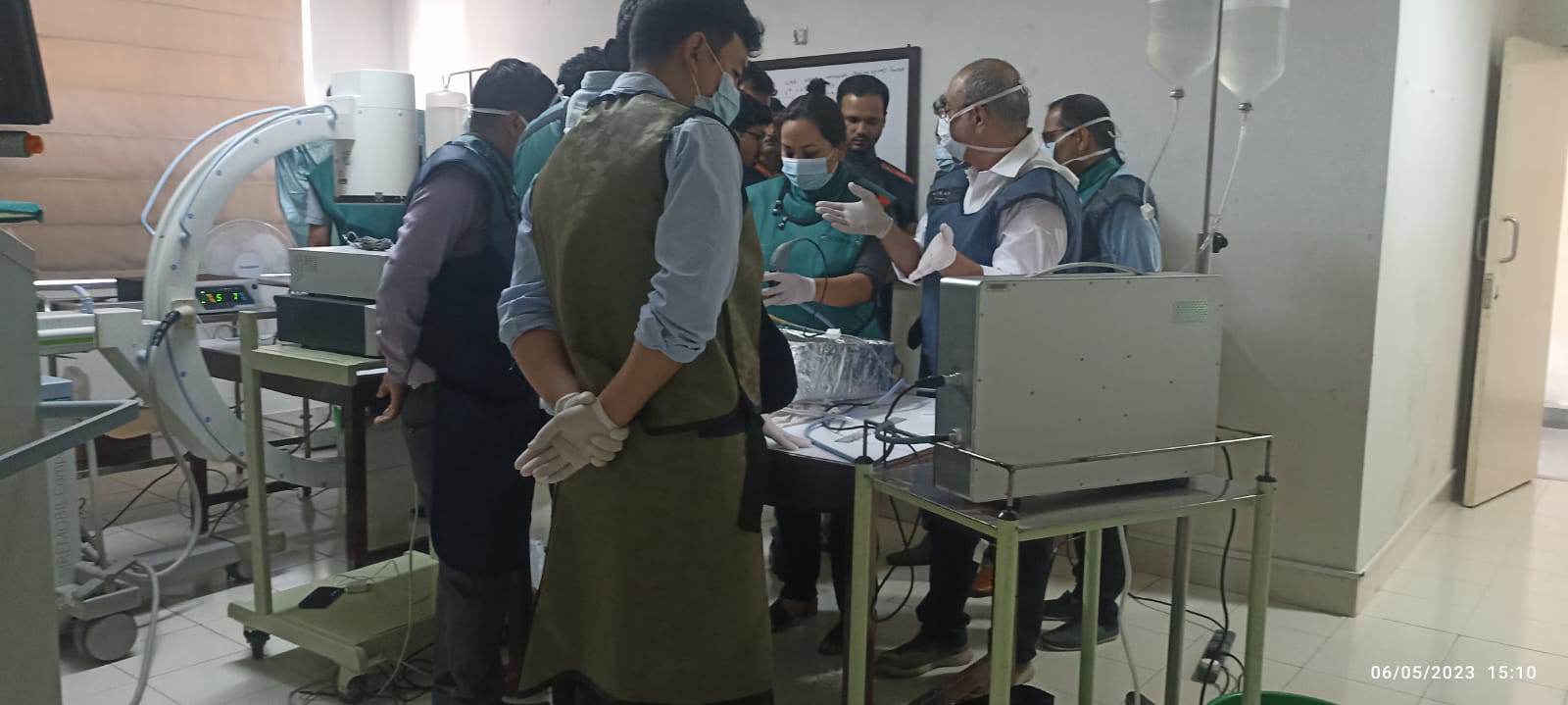 उपेन्द्र देवकोटा न्युरो अस्पताल बासबारीमा दुरबिनद्वारा स्पाइन सर्जरीको दुई दिने तालिम सम्पन्न