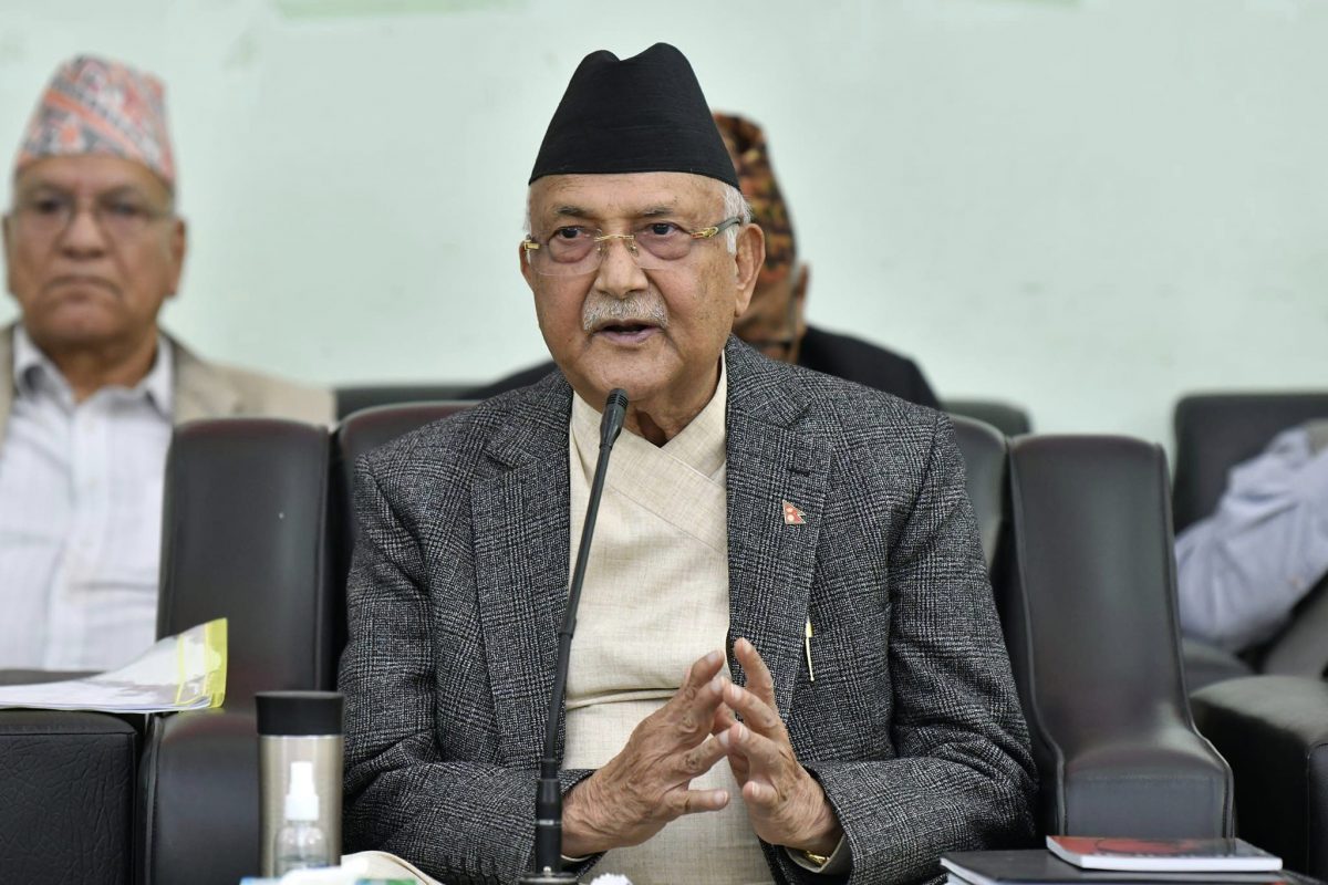 संघीयतामाथि पुनर्विचार गर्न सकिँदैनः केपी ओली