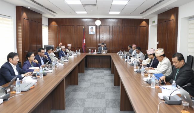 मन्त्रिपरिषद् बैठक सिंहदरबारमा जारी