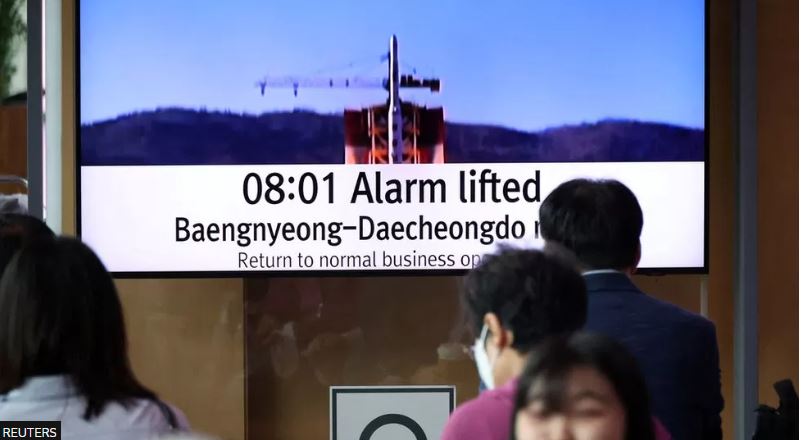 उत्तर कोरियाको पहिलो स्याटेलाइट परीक्षण दुर्घटनाग्रस्त