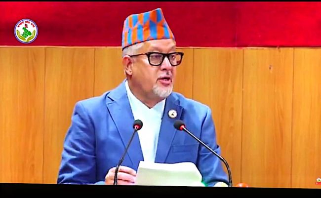 प्रदेश संरचनाको औचित्य पुष्टि गर्ने दायित्व कर्णालीको होः राजीव बिक्रम शाह