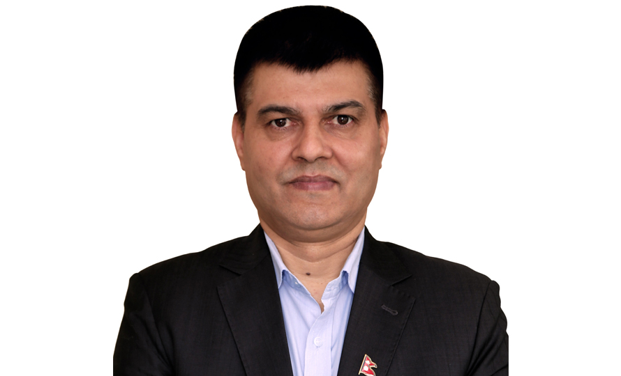 उपराष्ट्रपति कार्यालयका सचिव पाण्डे प्रहरी कार्यालयमा उपस्थित