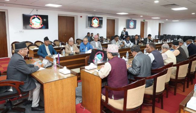 दश दलको बैठक सम्पन्न : नीति तथा कार्यक्रमबारे छलफल