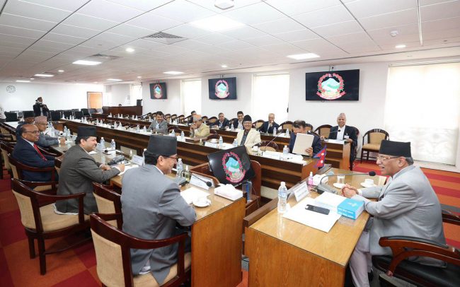 वार्षिक विकास कार्यक्रम र मध्यमकालीन खर्च संरचना आयोगको पूर्ण बैठकबाट पारित