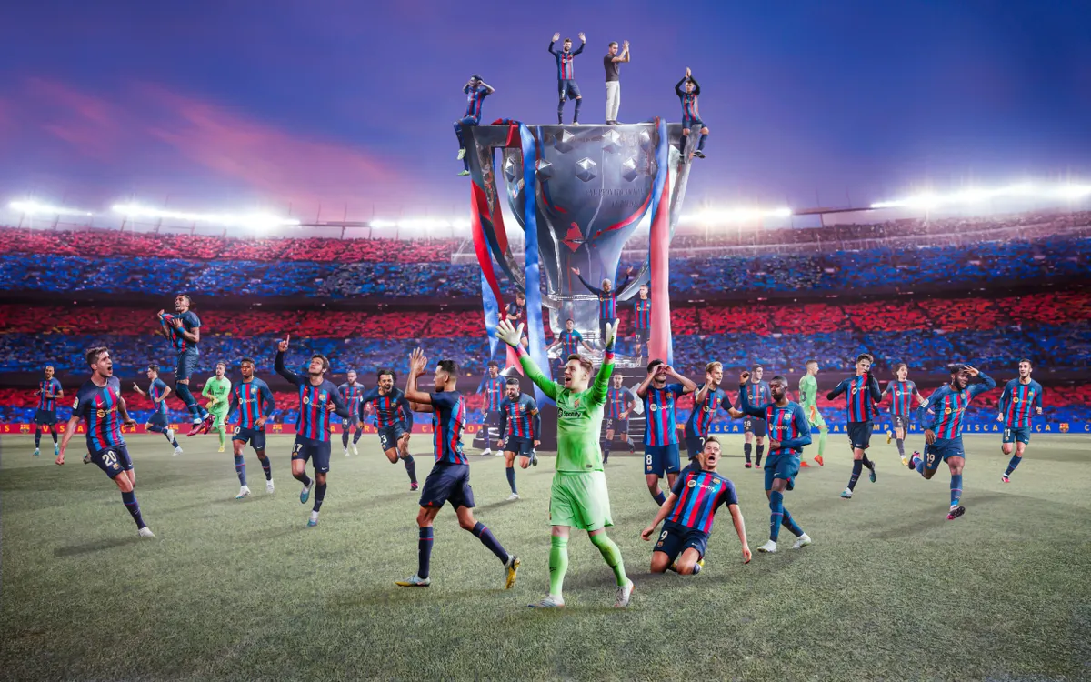 चार खेल अगावै बार्सिलोना ला लिगा च्याम्पियन