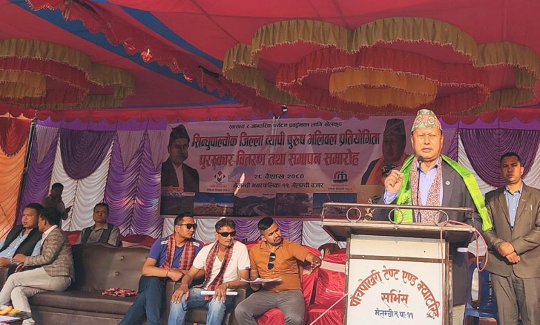 खेल क्षेत्रले देशलाई चिनाउन मद्दत गर्छ : मन्त्री बस्नेत