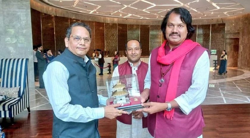 सिके राउत र भाजपा बिदेश प्रमुखबीच भेटवार्ता