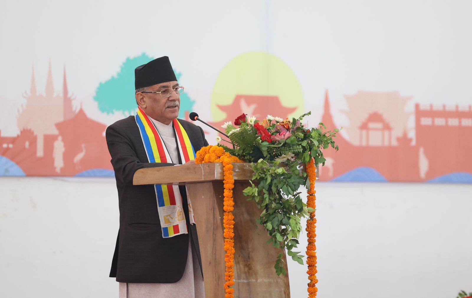 अहिंसावादी बौद्ध दर्शनको सान्दर्भिकता बढ्दै गएको छ : प्रधानमन्त्री प्रचण्ड