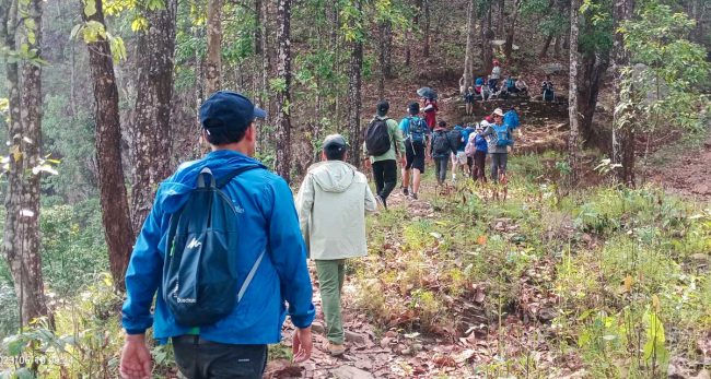 हाइकिङमार्फत मह गाउँको प्रवर्द्धन