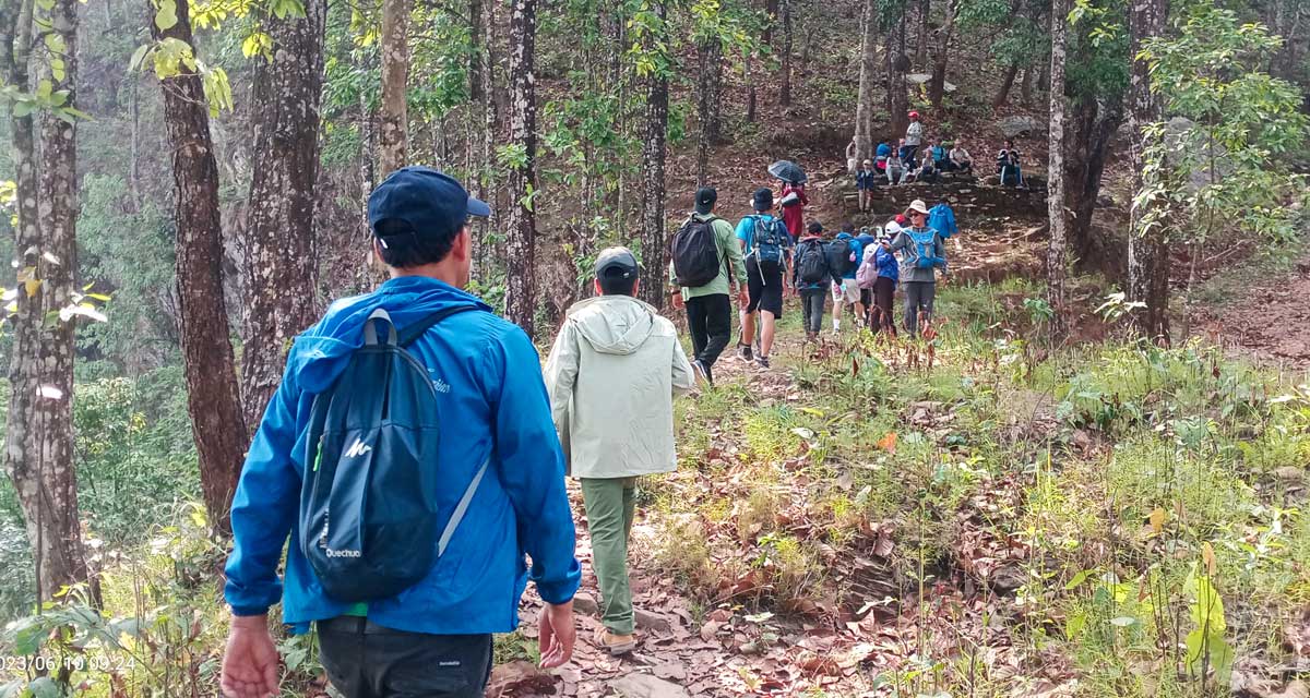 हाइकिङमार्फत मह गाउँको प्रवर्द्धन