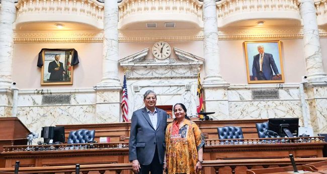 अमेरिकामा दुगड ग्रुपका अध्यक्ष मोतीलाल दुगड सम्मानित