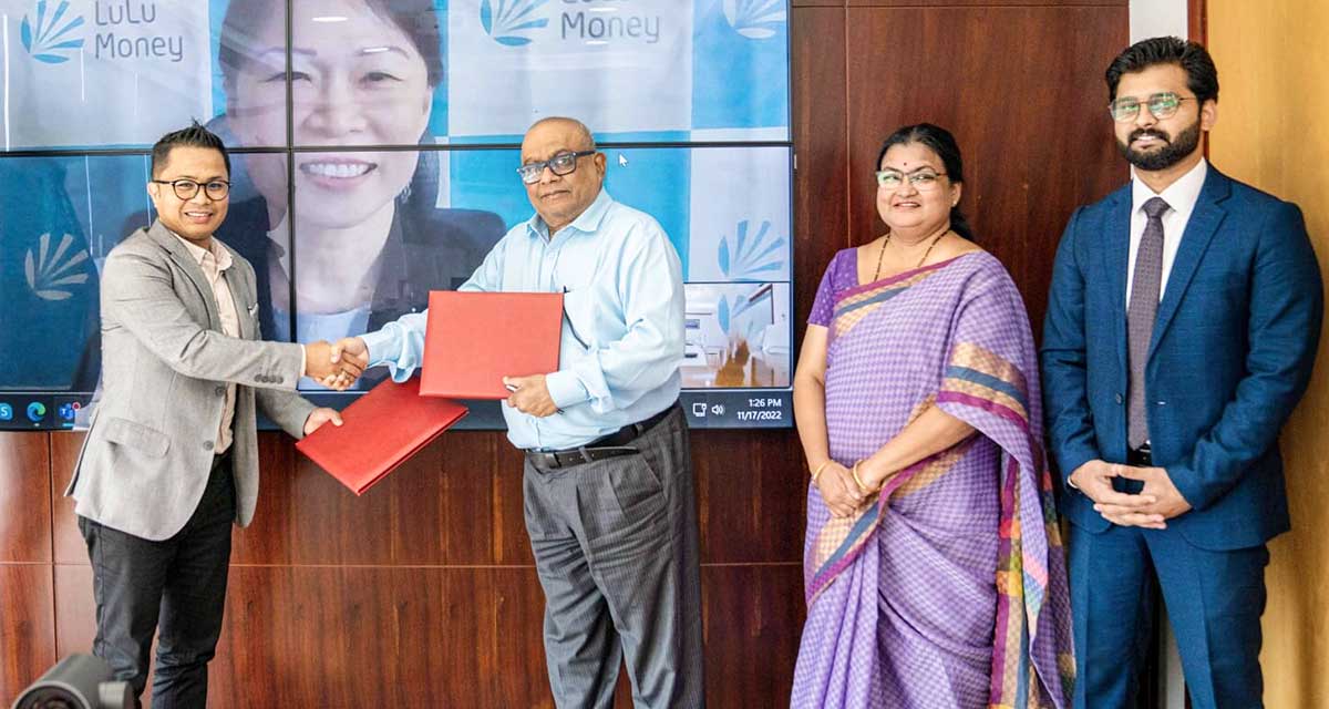 ईसेवा मनि ट्रान्स्फर र लुलु मनीबीच रेमिट्यान्स भुक्तानी सम्झौता