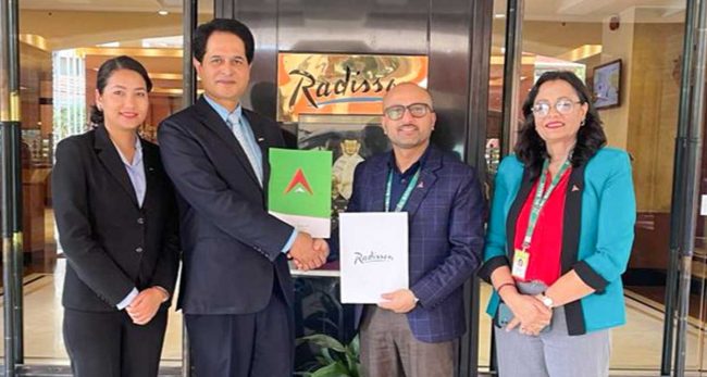 नबिल बैंकका ग्राहकलाई र्‍याडिसन होटलमा १० प्रतिशत छुट