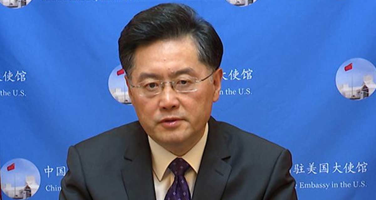 चिनियाँ विदेशमन्त्रीद्वारा ओडिशा रेल दुर्घटनाप्रति दुःख व्यक्त