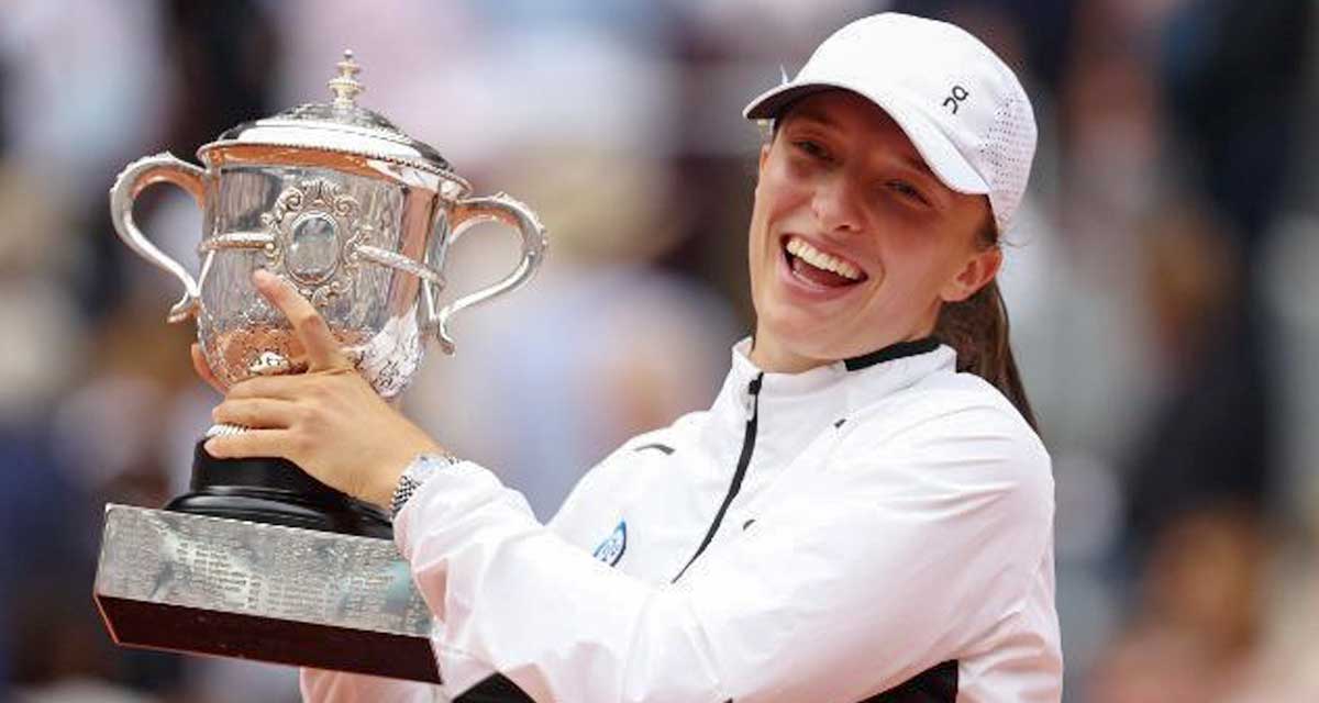 फ्रेन्च ओपन टेनिस महिलातर्फको उपाधि सिवाटेकलाई