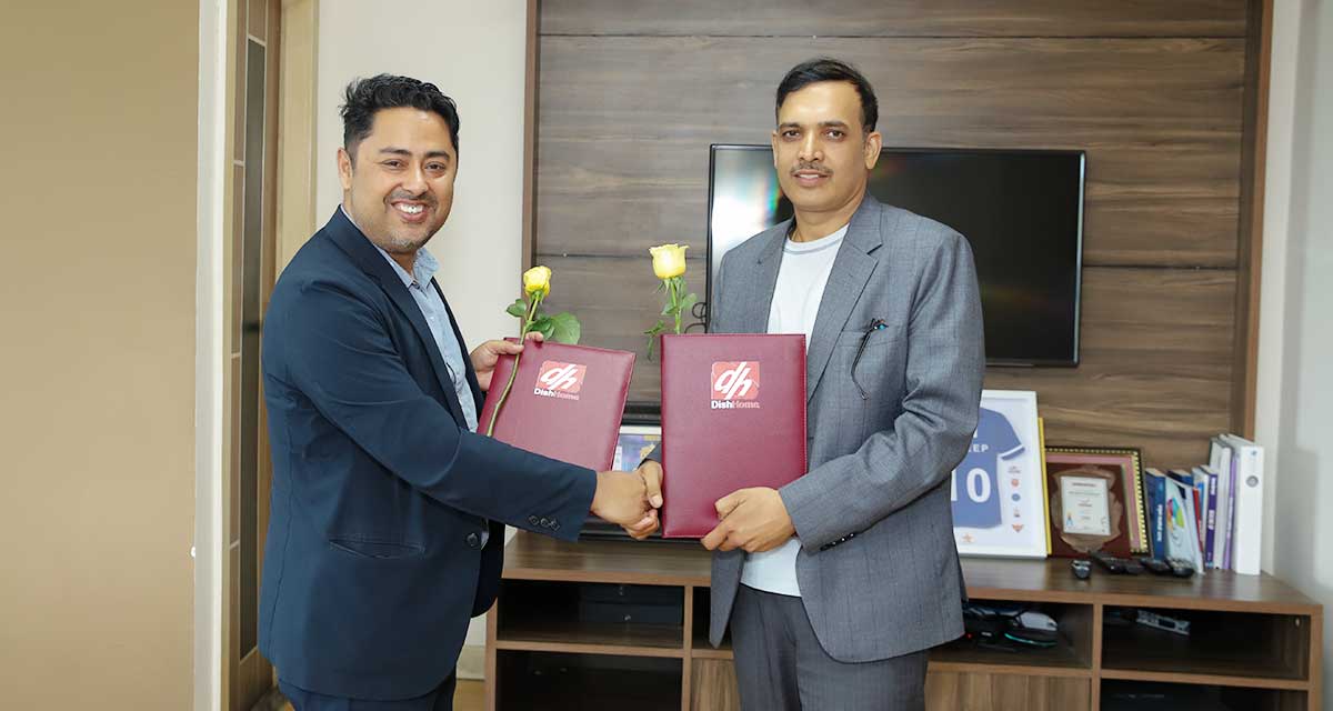 ओ एस आर डिजिटल र डिशहोमबीच सहकार्य