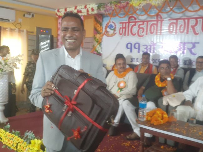 दाइजो प्रथा उन्मुलन गर्ने मटिहानी नगरपालिकाको घोषणा