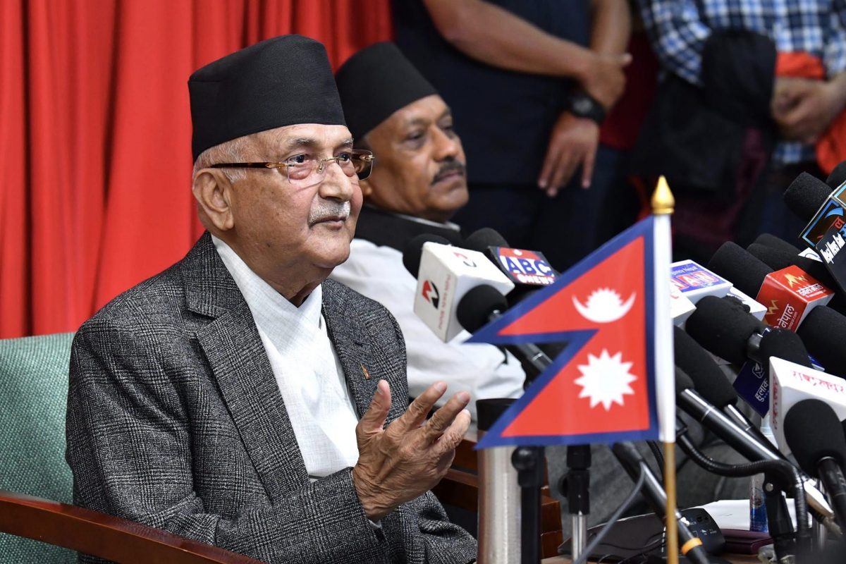 गरिबी अन्त्य गर्न प्रविधिको प्रयोगमा ध्यान दिनुपर्ने छः केपी ओली